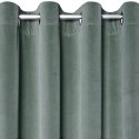 Vorhang ADELLE dunkelminze 140x250 Ösen