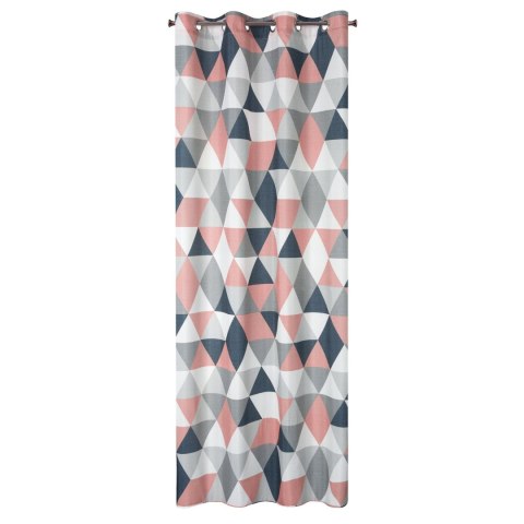 Vorhang ADINA dunkelrosa 140x250 Ösen