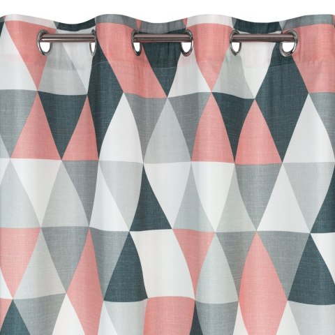 Vorhang ADINA dunkelrosa 140x250 Ösen