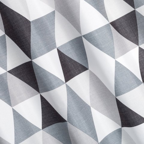 Vorhang ADINA stahl 140x250 Ösen