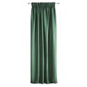 Vorhang AGGIE dunkelgrün 140x270 Kräuselband