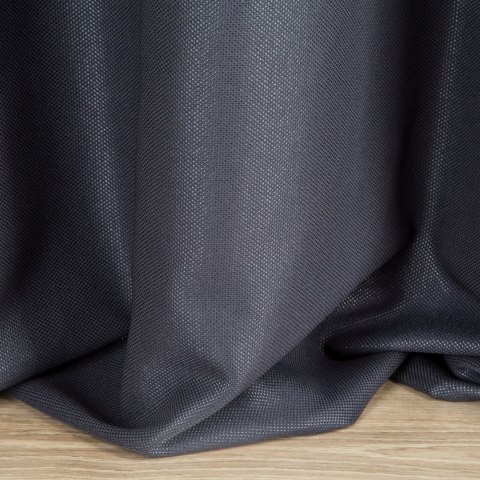 Vorhang AGGIE dunkelblau 140x270 Kräuselband