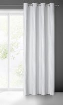 Vorhang AGGIE hellsilber 140x250 Ösen