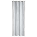 Vorhang AGGIE hellsilber 140x250 Ösen