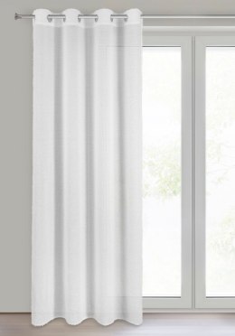 Vorhang AGIS weiß 140x250 Ösen