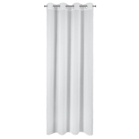 Vorhang AGIS weiß 140x250 Ösen