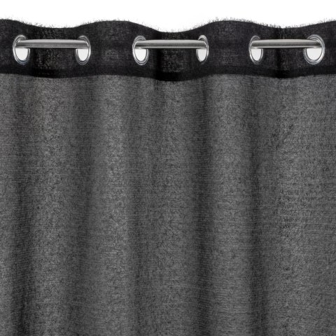 Vorhang AGIS schwarz 140x250 Ösen