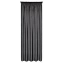 Vorhang AGIS schwarz 140x270 Kräuselband