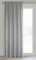 Vorhang AGIS silber 140x270 Kräuselband