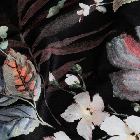 Vorhang ALANI schwarz RU 140x270 Kräuselband