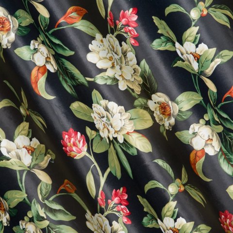 Vorhang ALEA schwarz OLI 140x250 Ösen