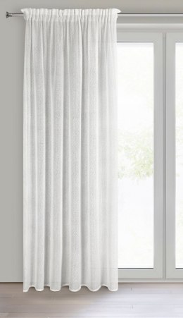 Vorhang ALEKSA weiß 140x270 Kräuselband