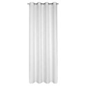 Vorhang ALETA weiß 135x250 Ösen