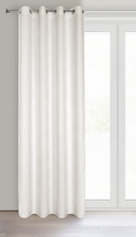 Vorhang ALETA hellbeige 135x250 Ösen