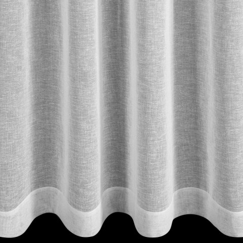 Vorhang ALICE weiß BORD 140x250 Ösen
