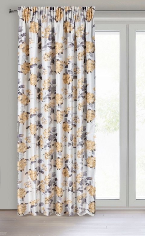 Vorhang ALISON weiß MU 140x270 Kräuselband