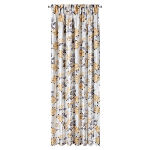 Vorhang ALISON weiß MU 140x270 Kräuselband