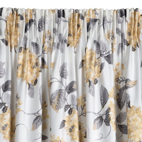 Vorhang ALISON weiß MU 140x270 Kräuselband