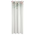 Vorhang ALORA weiß rosa 135x250 Ösen