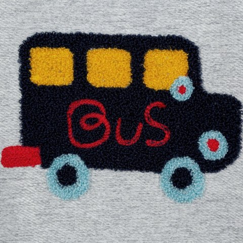 Vorhang ALVIN silber blau 140x250 Ösen