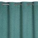 Vorhang AMARO dunkeltürkis 135x250 Ösen