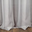 Vorhang AMIRA silber 140x250 Ösen