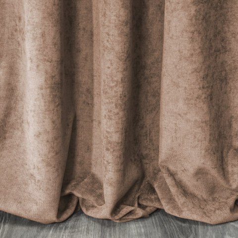 Vorhang ANISA dunkelrosa 140x270 Kräuselband