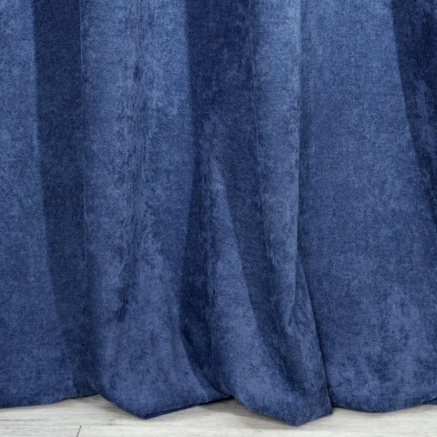 Vorhang ANISA dunkelblau 140x250 Ösen