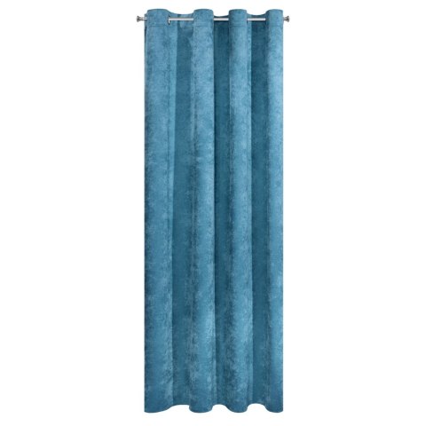 Vorhang ANISA türkis 140x250 Ösen
