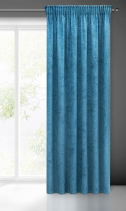 Vorhang ANISA türkis 140x270 Kräuselband