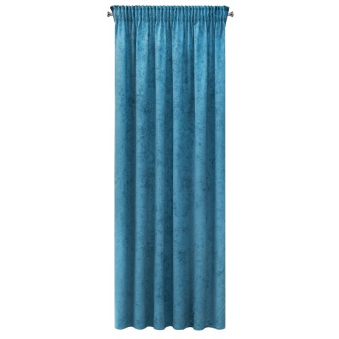 Vorhang ANISA türkis 140x270 Kräuselband