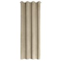 Vorhang ANTARA hellbeige 140x270 Ösen TROCZ