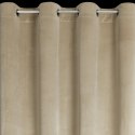 Vorhang ANTARA hellbeige 140x270 Ösen TROCZ