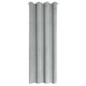 Vorhang ANTARA silber 140x270 Ösen TROCZ
