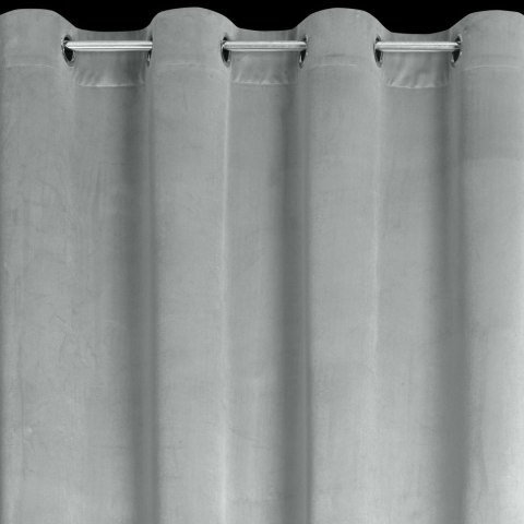 Vorhang ANTARA silber 140x270 Ösen TROCZ