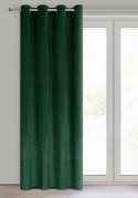 Vorhang ARIADNA dunkelgrün 140x250 Ösen