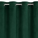 Vorhang ARIADNA dunkelgrün 140x250 Ösen