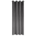 Vorhang ARIADNA graphit 140x250 Ösen