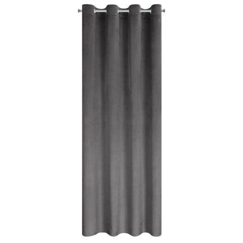 Vorhang ARIADNA graphit 140x250 Ösen