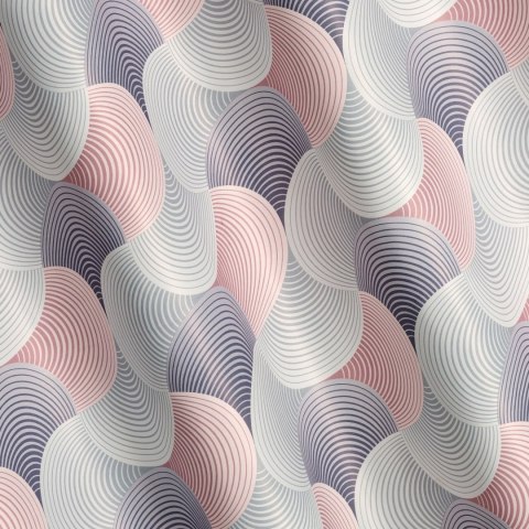 Vorhang ASETA silber rosa 140x250 Ösen