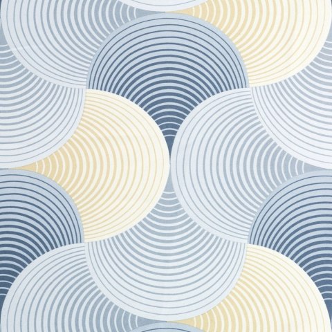 Vorhang ASETA silber gelb 140x250 Ösen