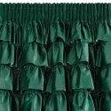 Vorhang AURA dunkelgrün 140x270 Kräuselband