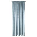 Vorhang CYPR blau silber 140x270 Kräuselband