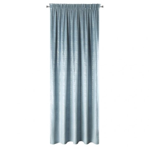 Vorhang CYPR blau silber 140x270 Kräuselband
