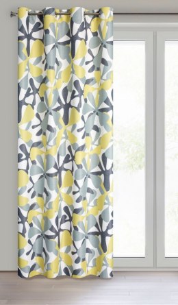 Vorhang DORIN gelb 140x250 Ösen