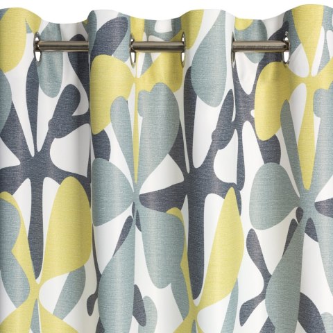 Vorhang DORIN gelb 140x250 Ösen