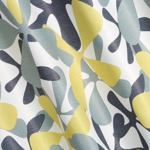 Vorhang DORIN gelb 140x250 Ösen