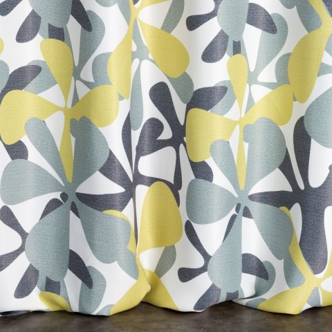 Vorhang DORIN gelb 140x250 Ösen