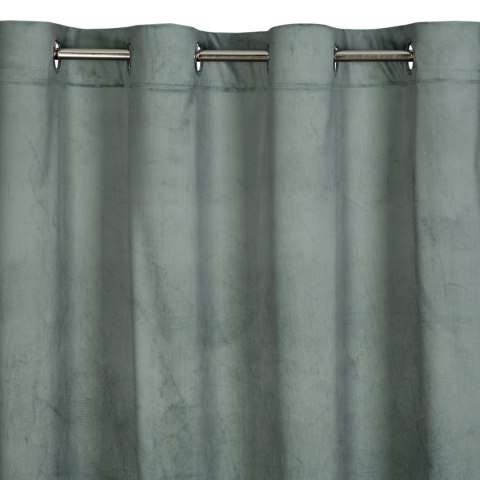 Vorhang GINA stahl 140x250 Ösen