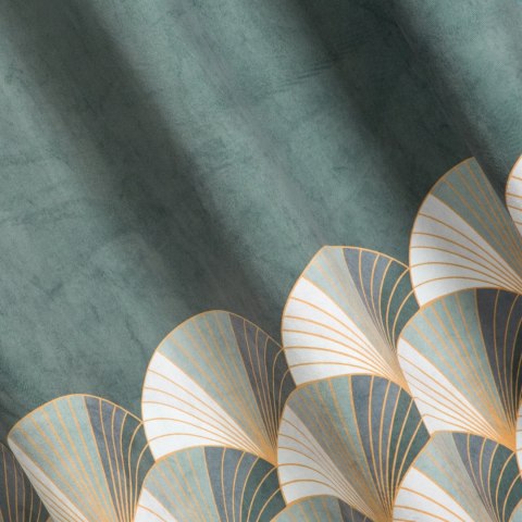 Vorhang GINA stahl 140x250 Ösen